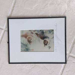 Vintage Yun Shan Lau Signed Print